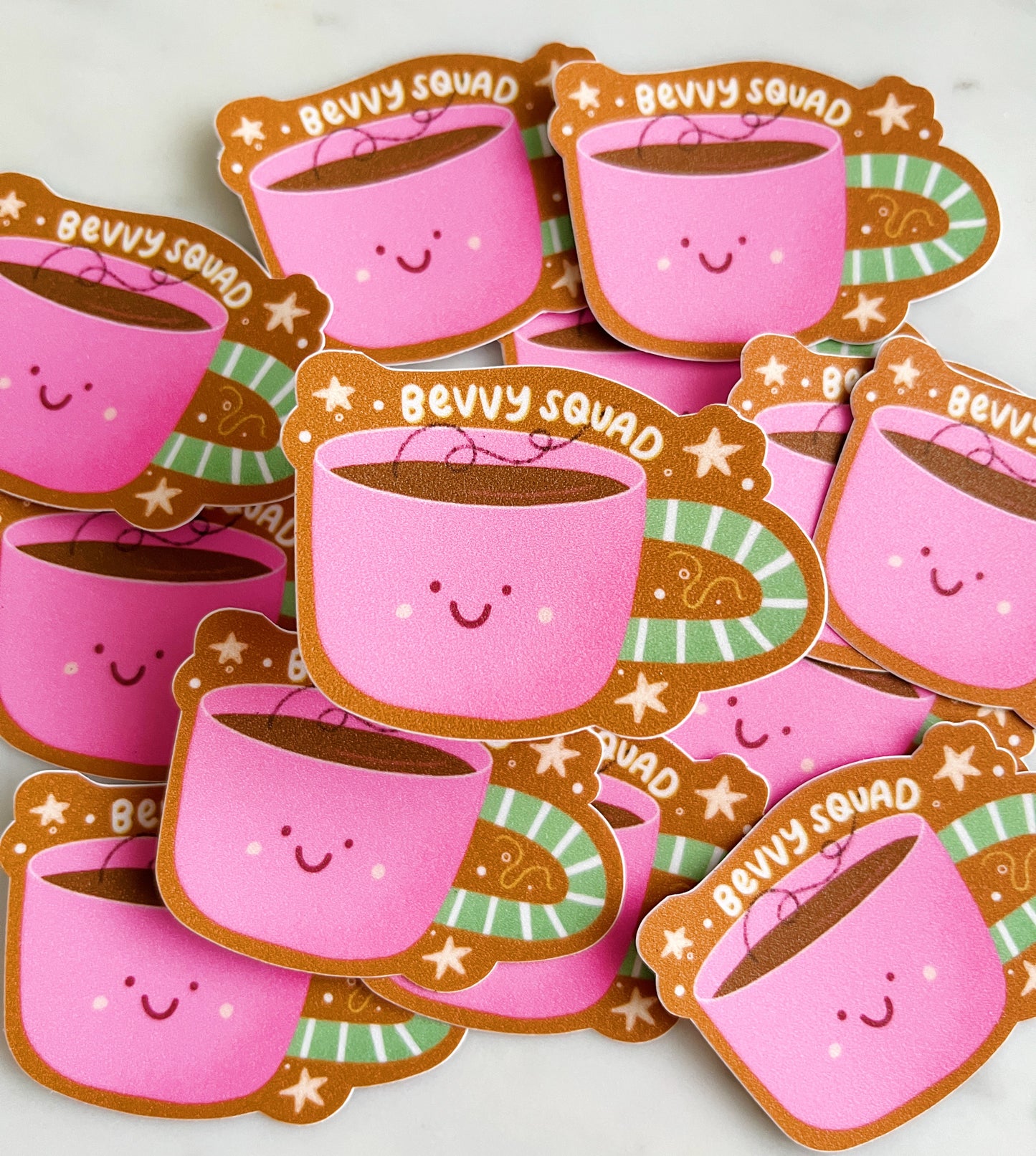 Bevvy Squad Sticker