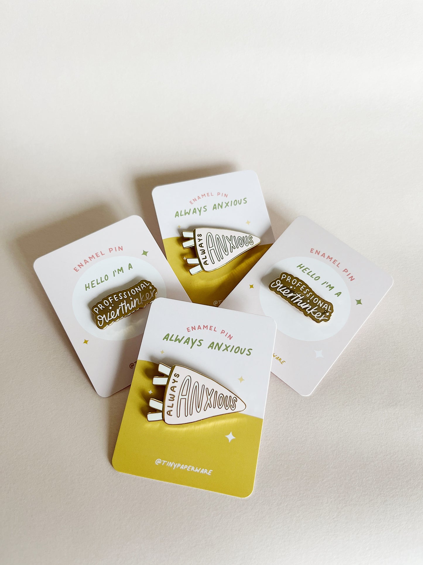 Professional Overthinker Enamel Pin