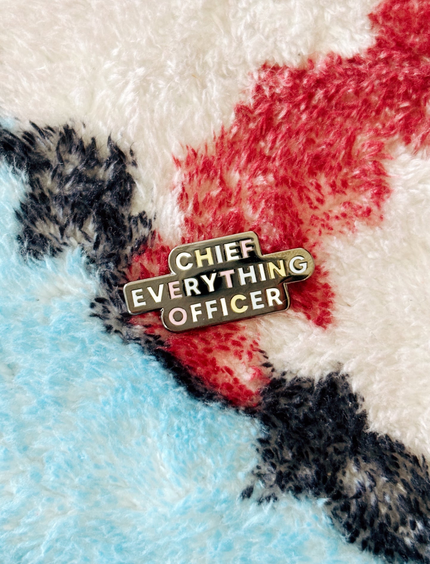 Chief Everything Officer Enamel Pin