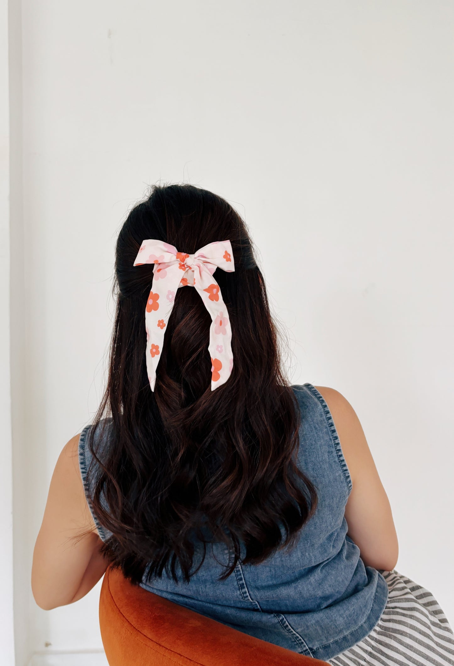 Daisy Daze Bow Scrunchie