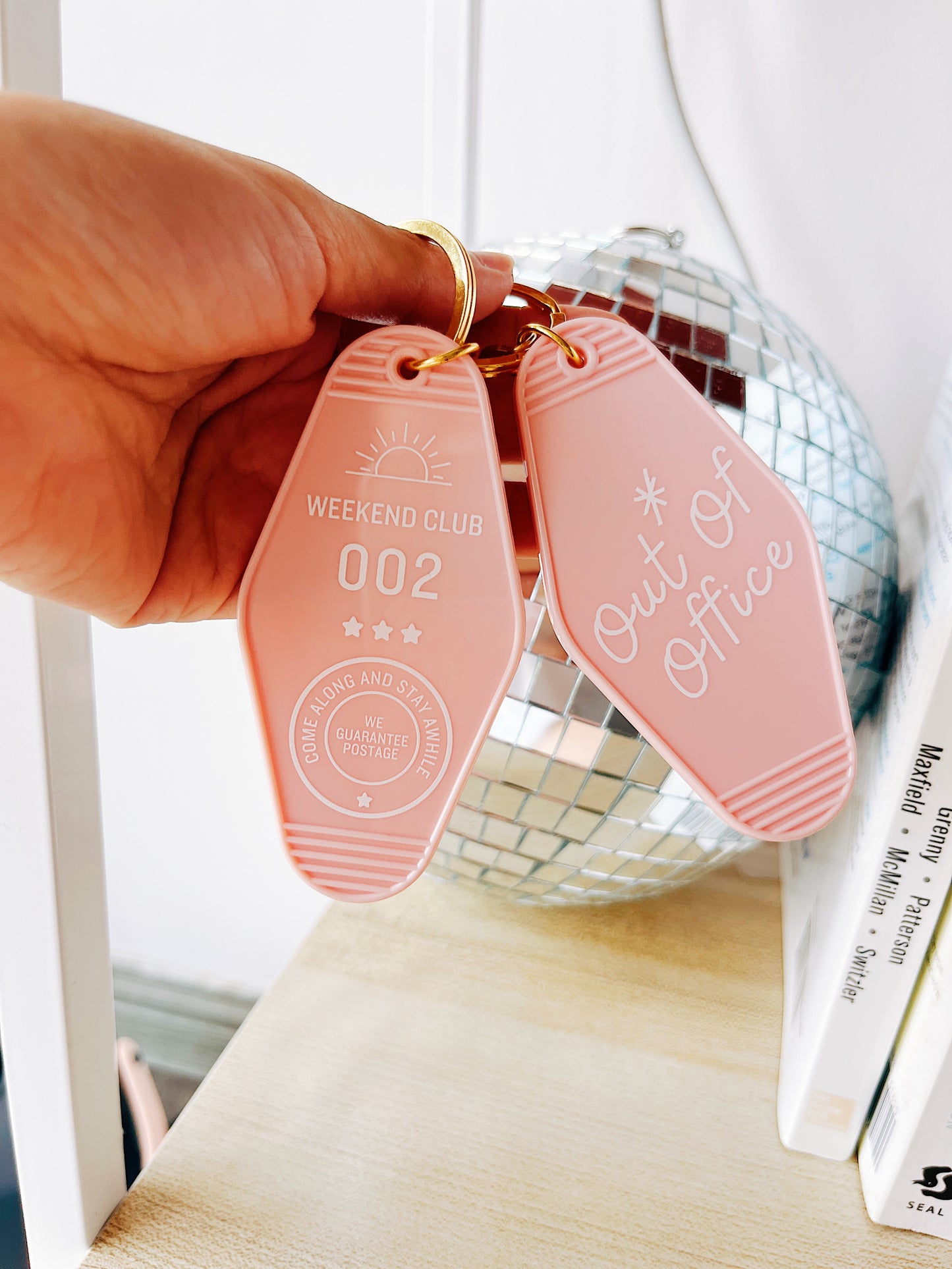 Weekend Club Motel Keychain