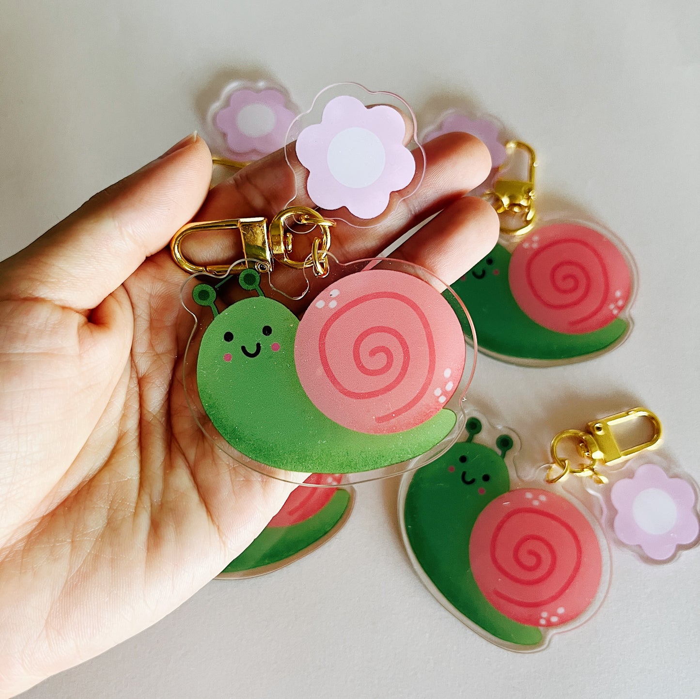 Slow Down Lucky Charm Keychain