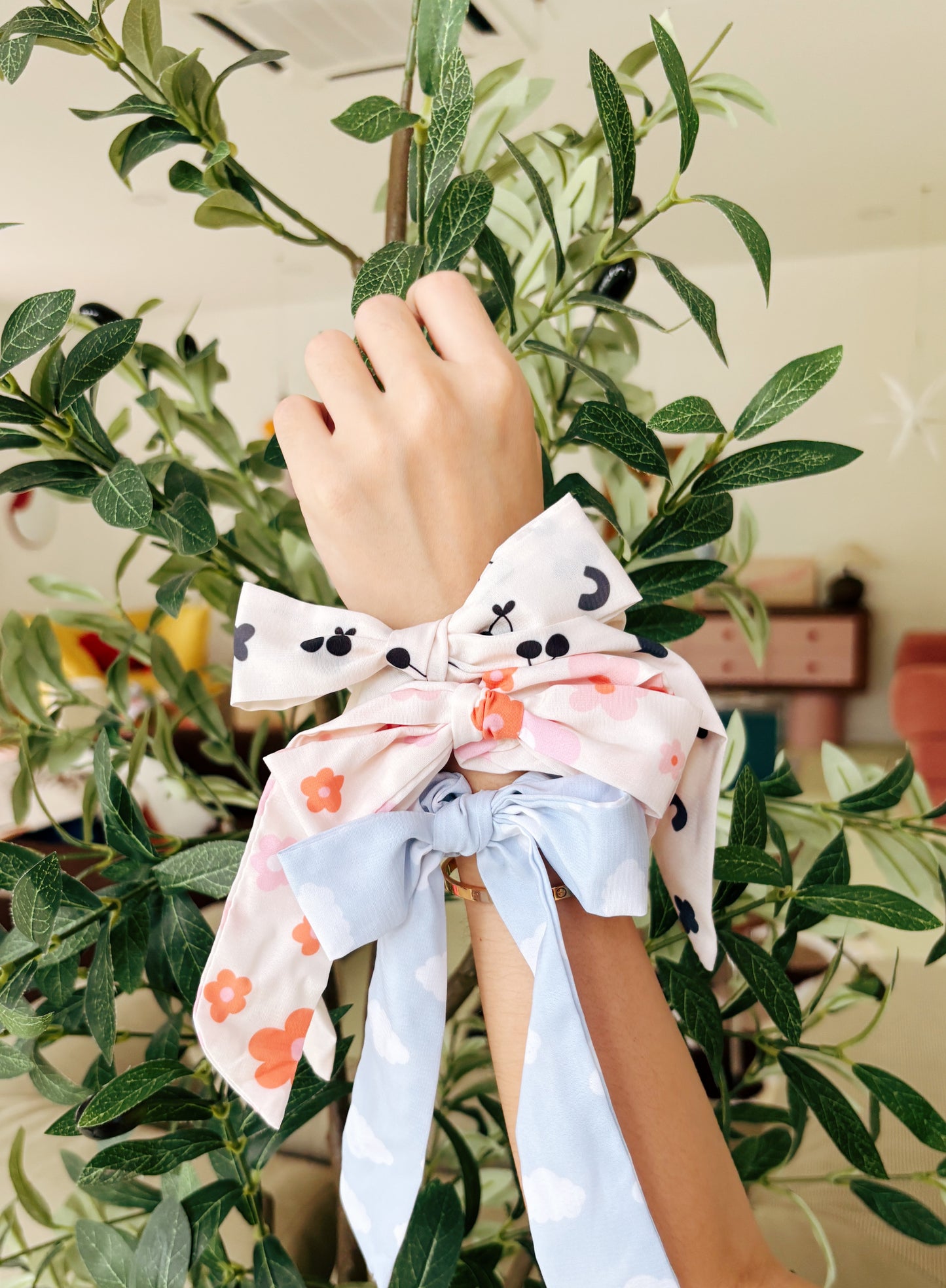 Daydream Bow Scrunchie