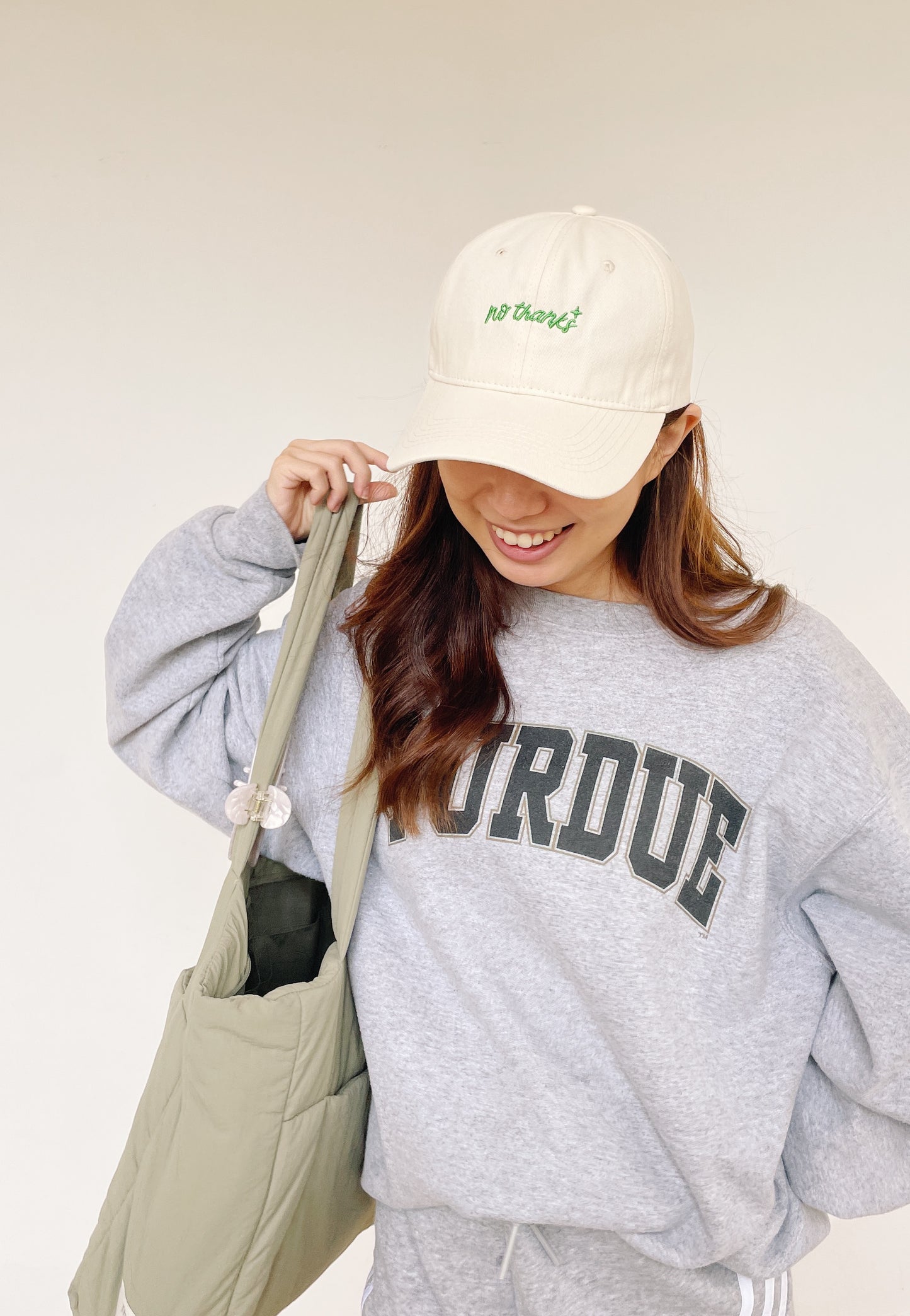 No Thanks Baseball Cap