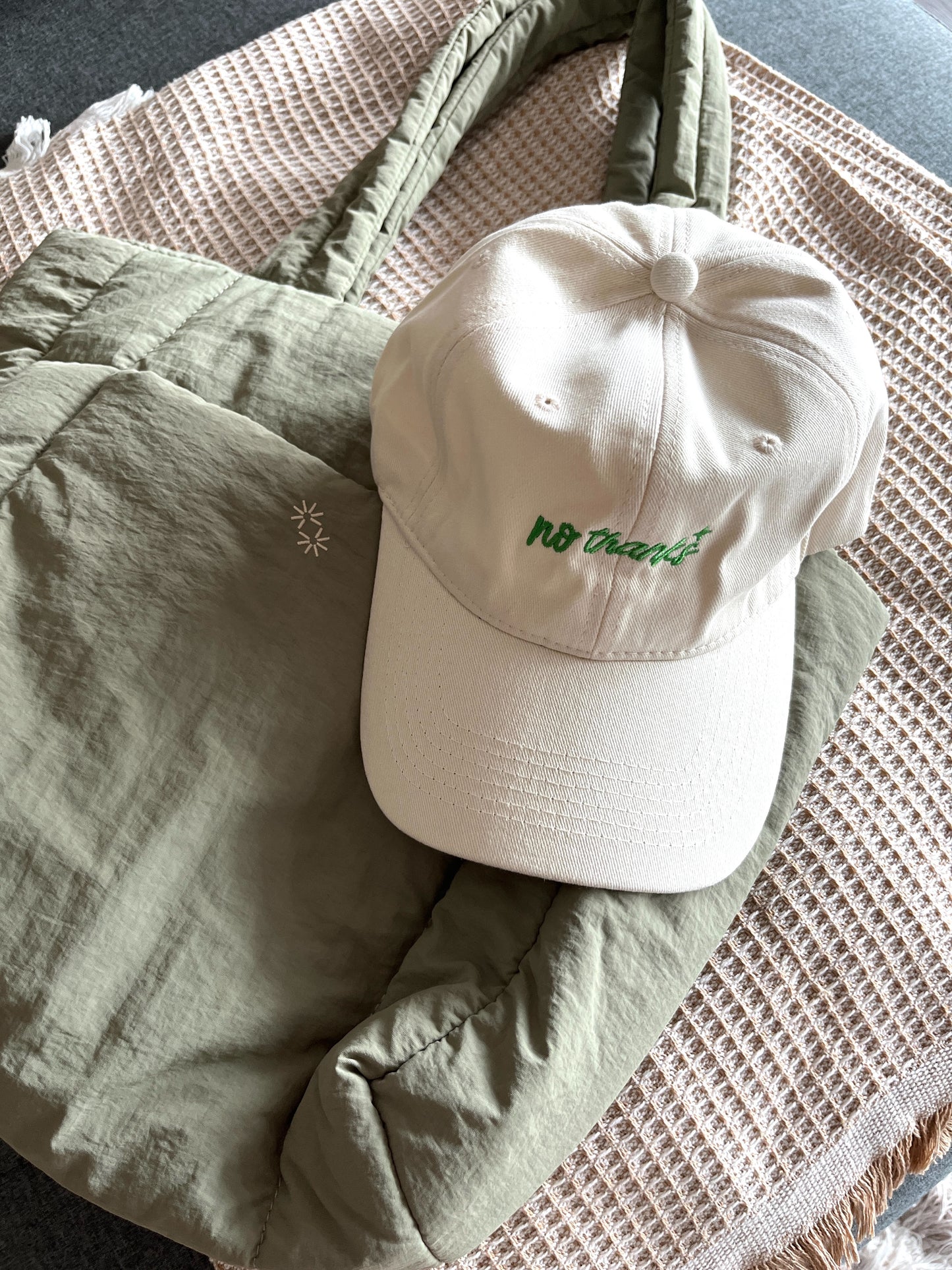 No Thanks Baseball Cap