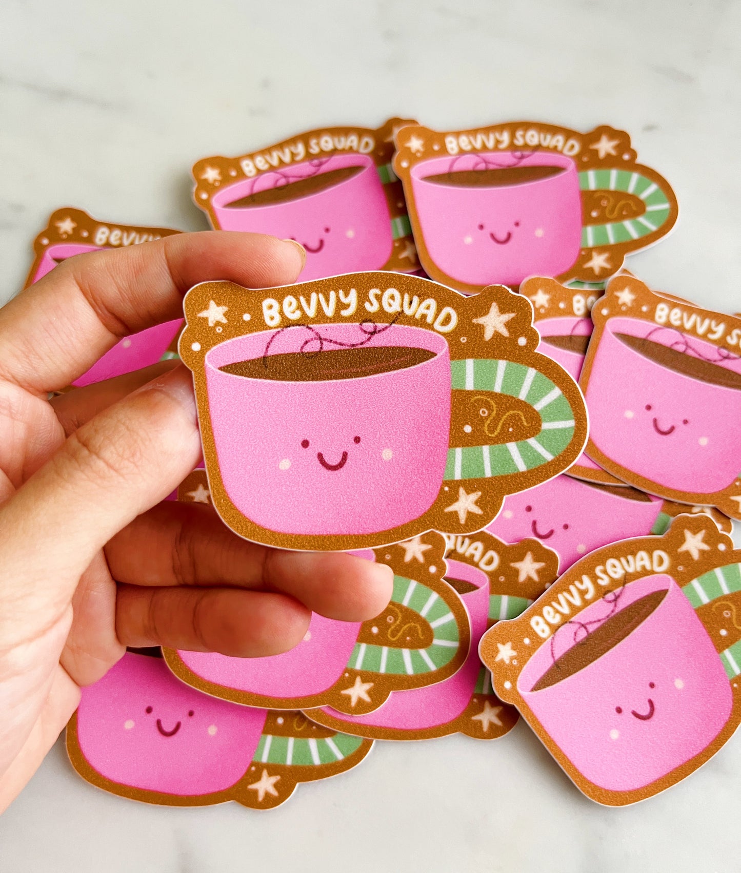 Bevvy Squad Sticker