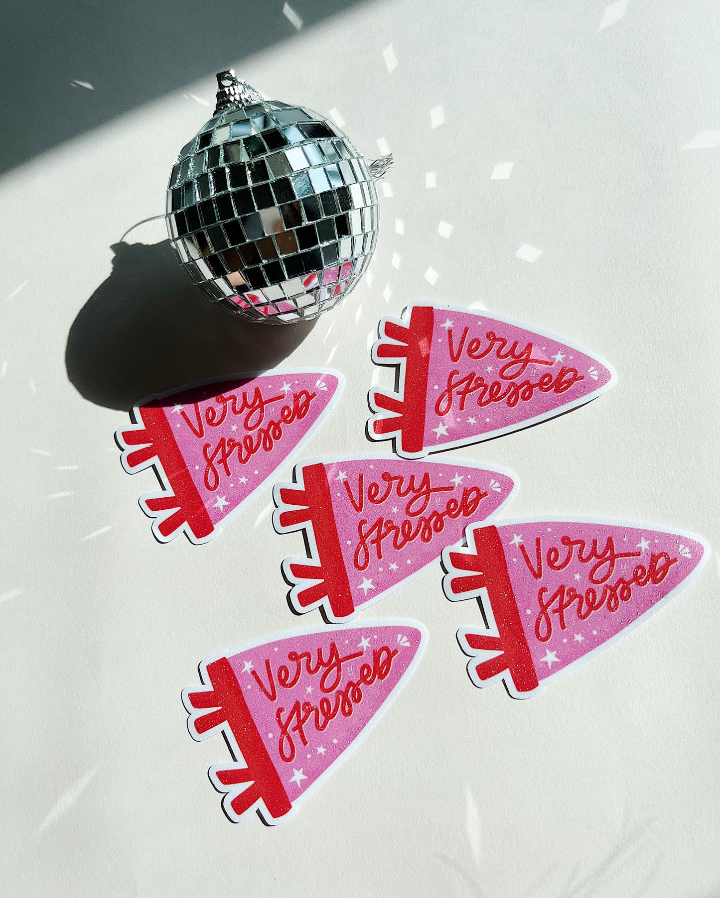 Very Stressed Sticker