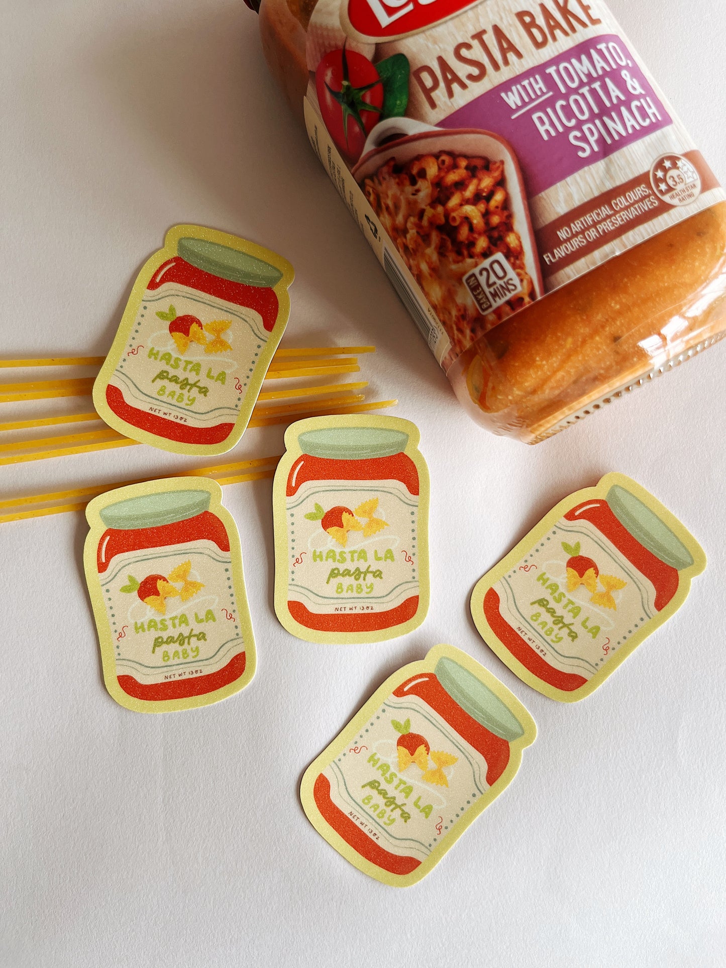 Hasta La Pasta Sticker