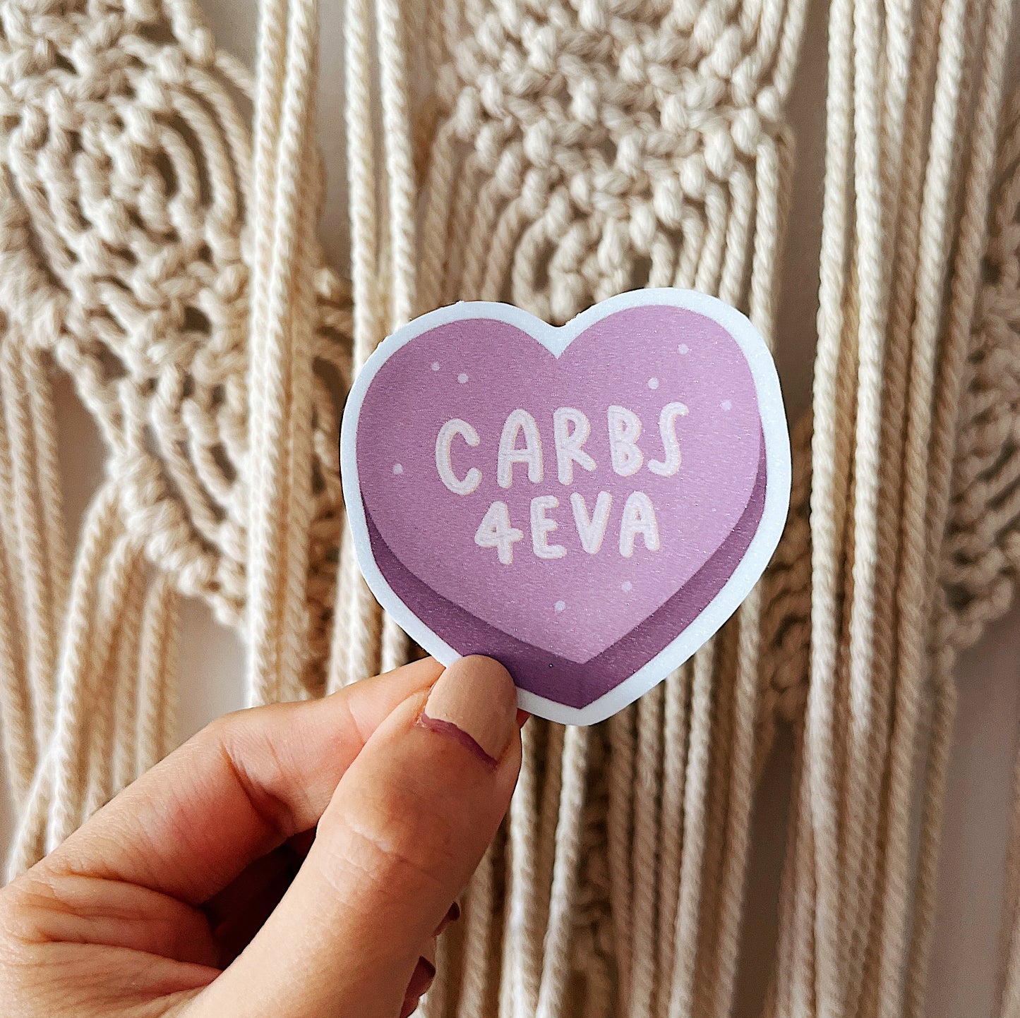 Carbs 4eva Sticker