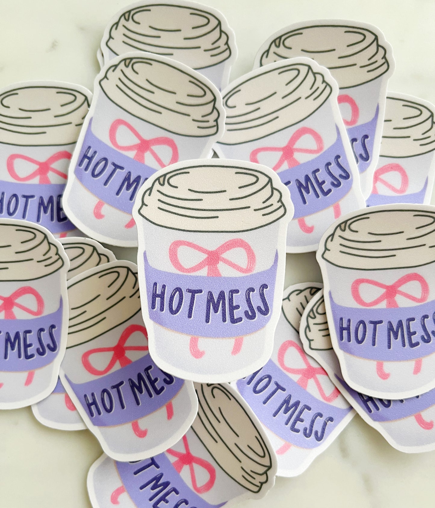 Hot Mess Sticker