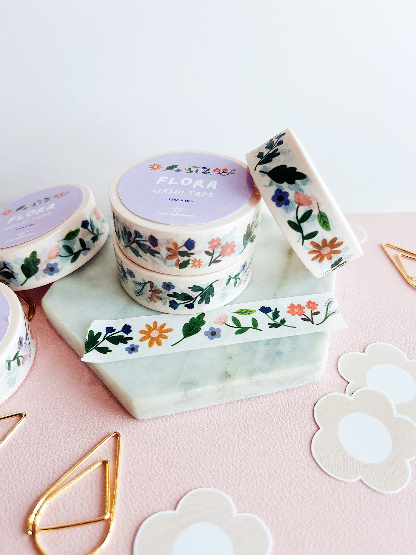 Flora Washi Tape