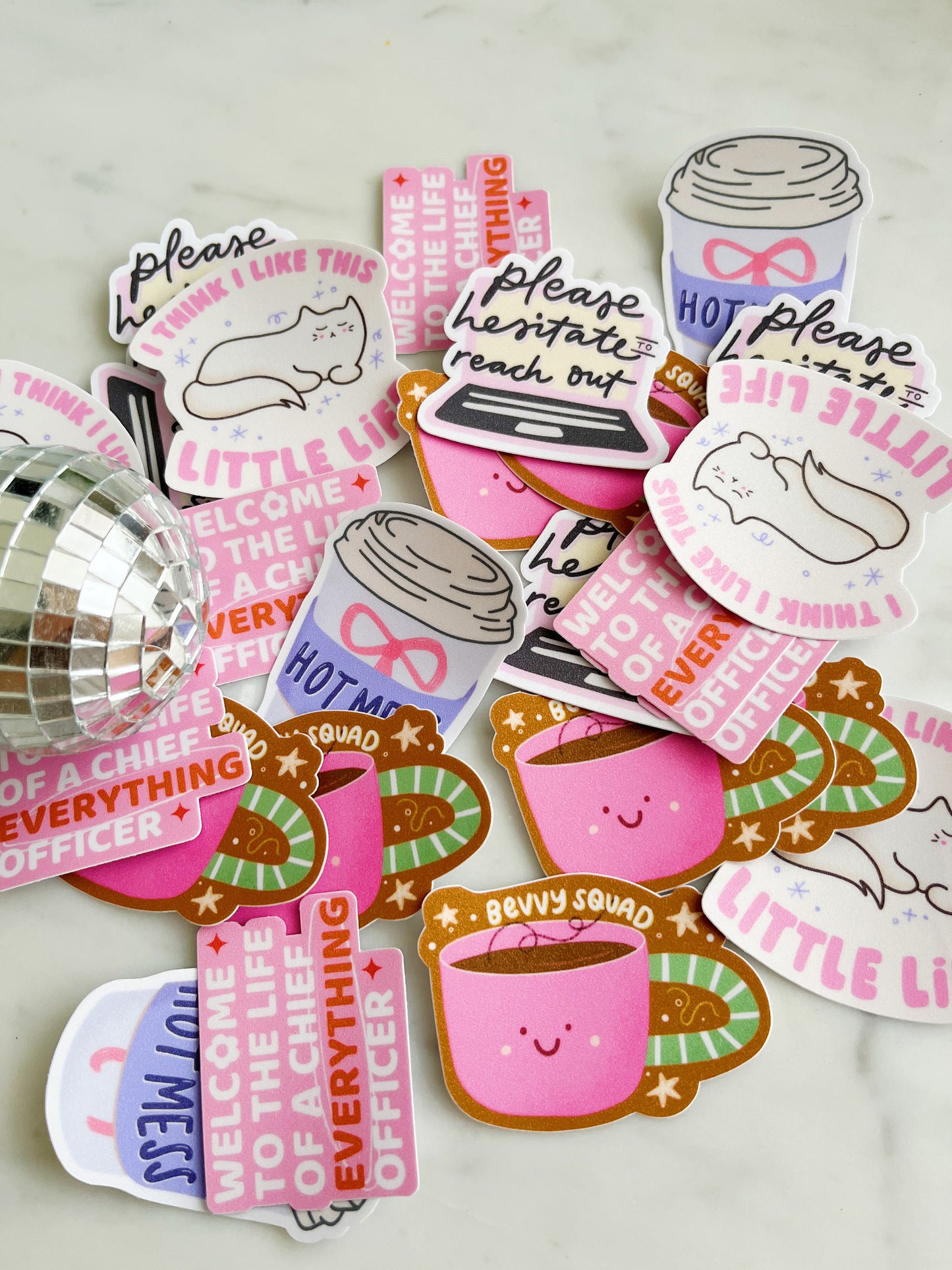 Bevvy Squad Sticker