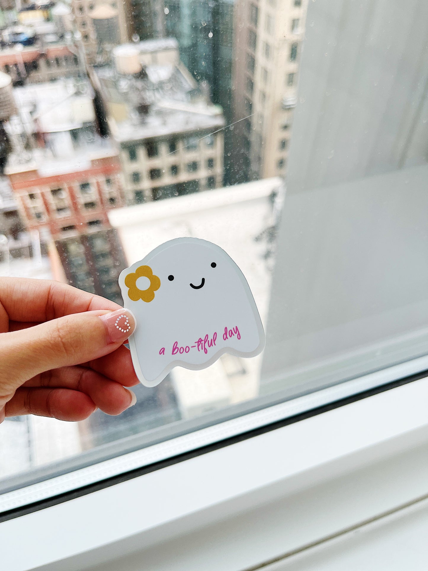 Boo-tiful Day Sticker