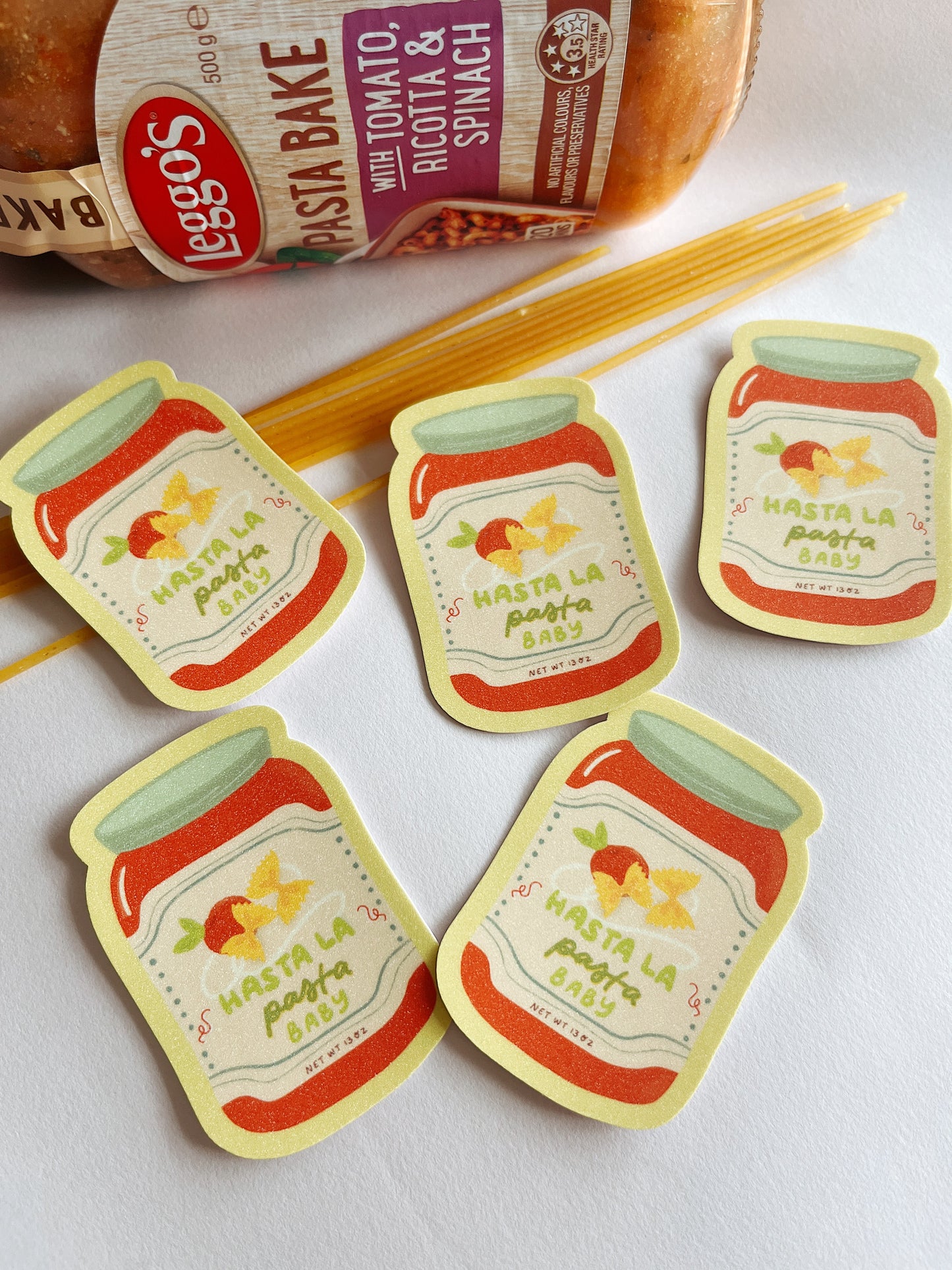 Hasta La Pasta Sticker
