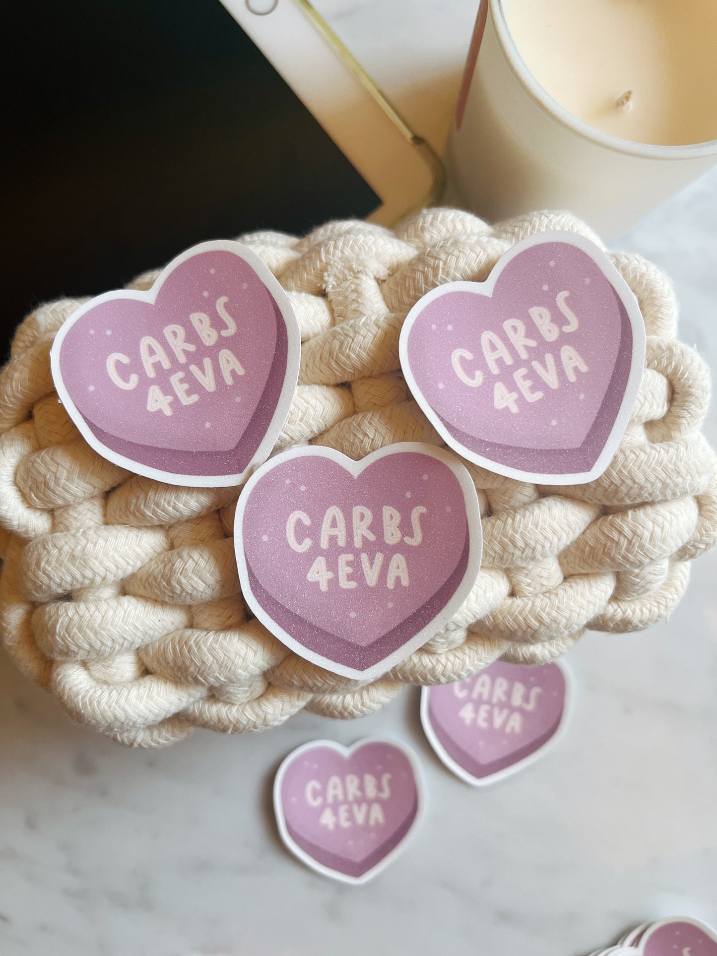Carbs 4eva Sticker