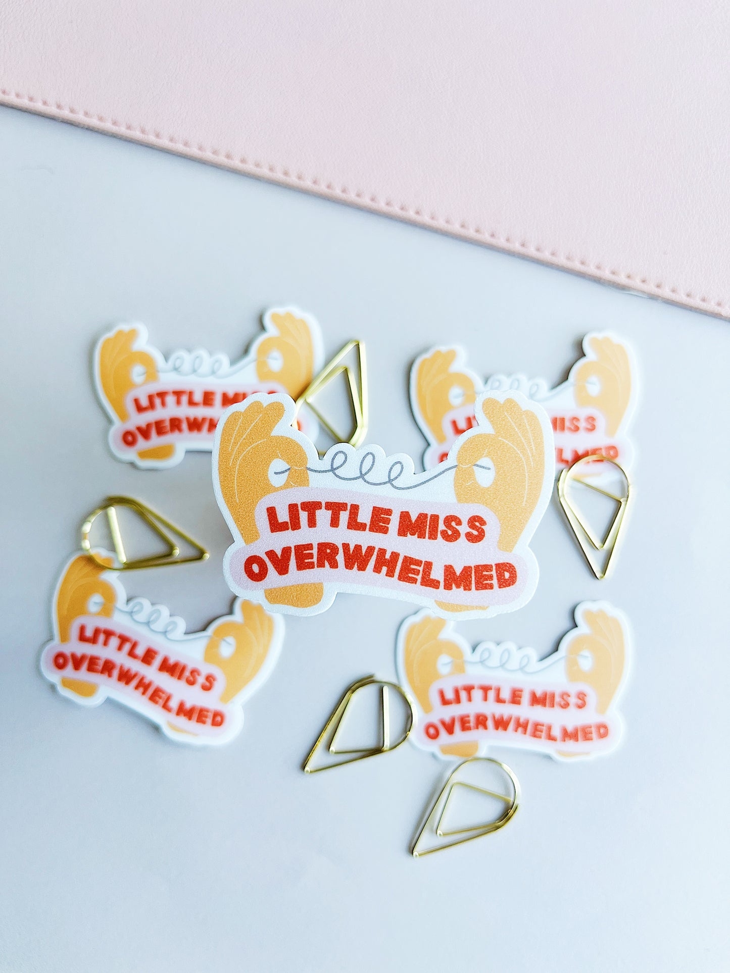 Little Miss Overwhelmed Sticker