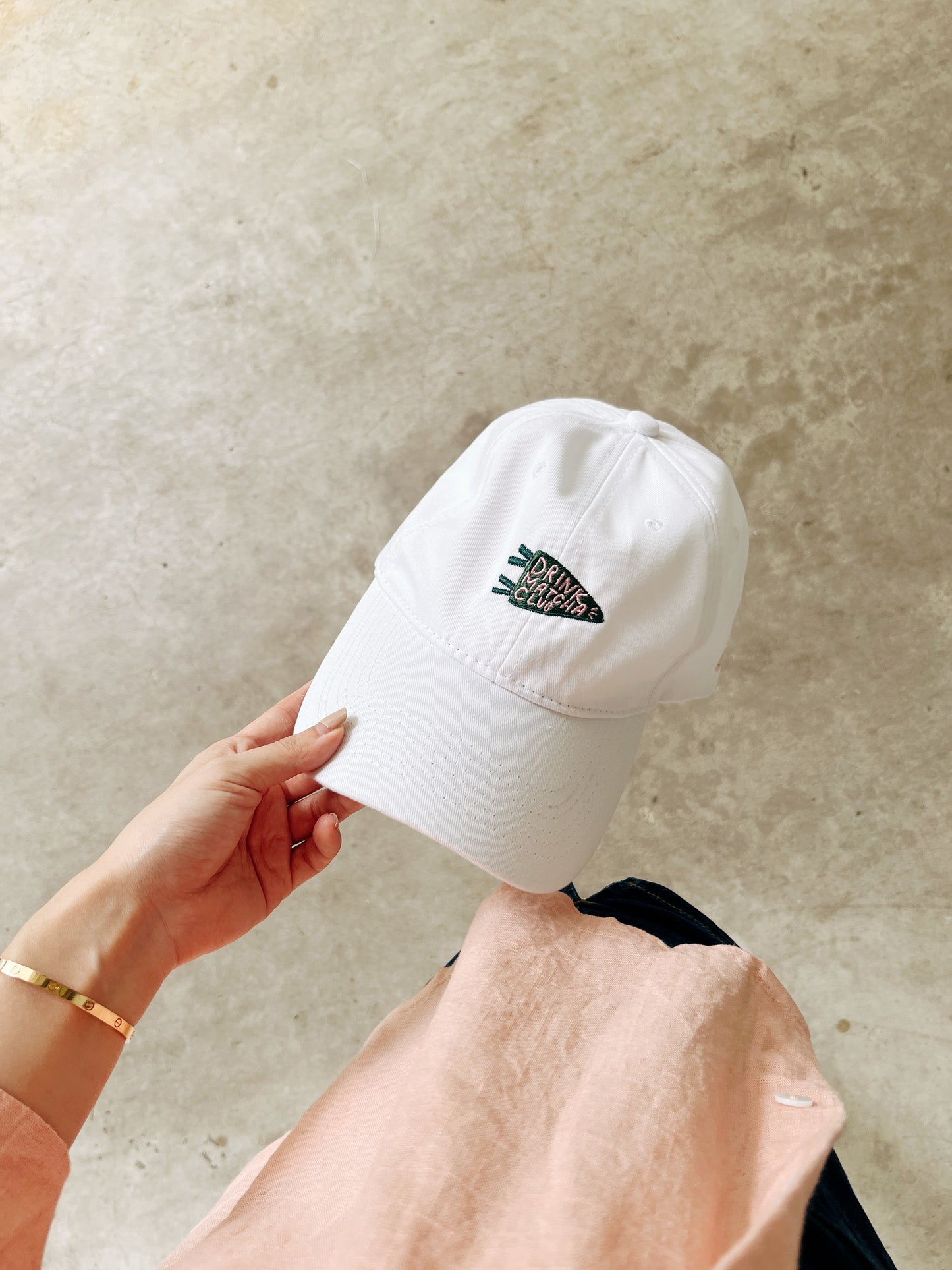 Drink Matcha Club Baseball Cap