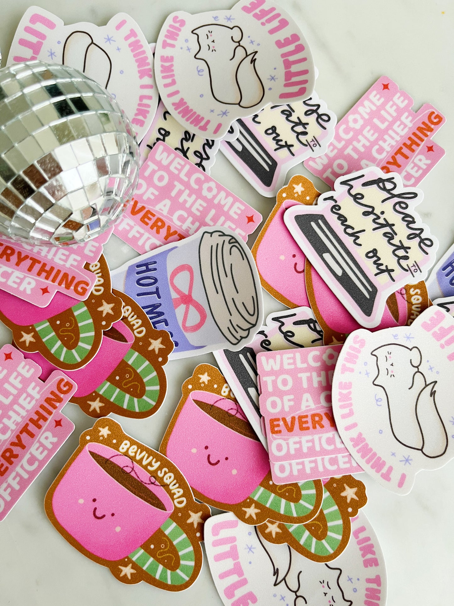 Hot Mess Sticker