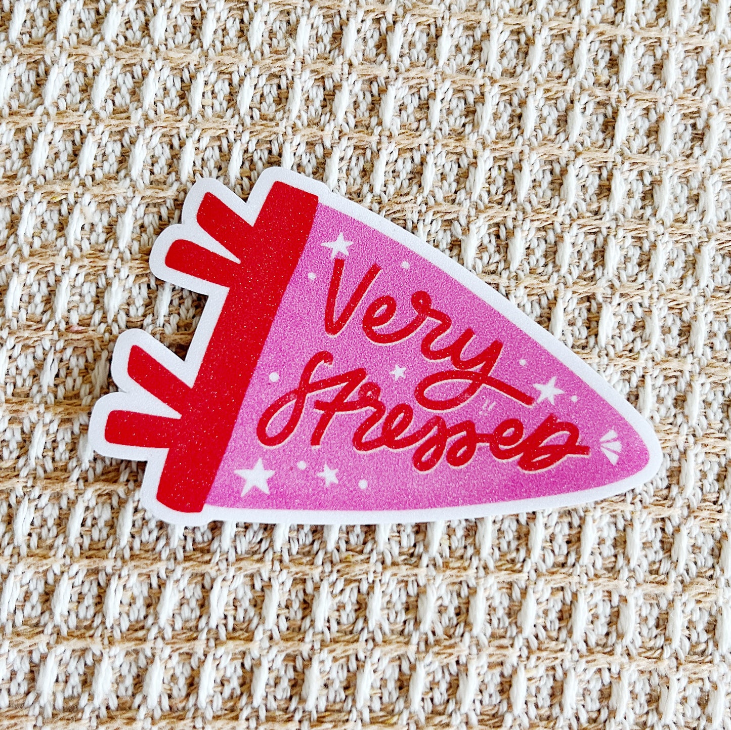 Very Stressed Sticker