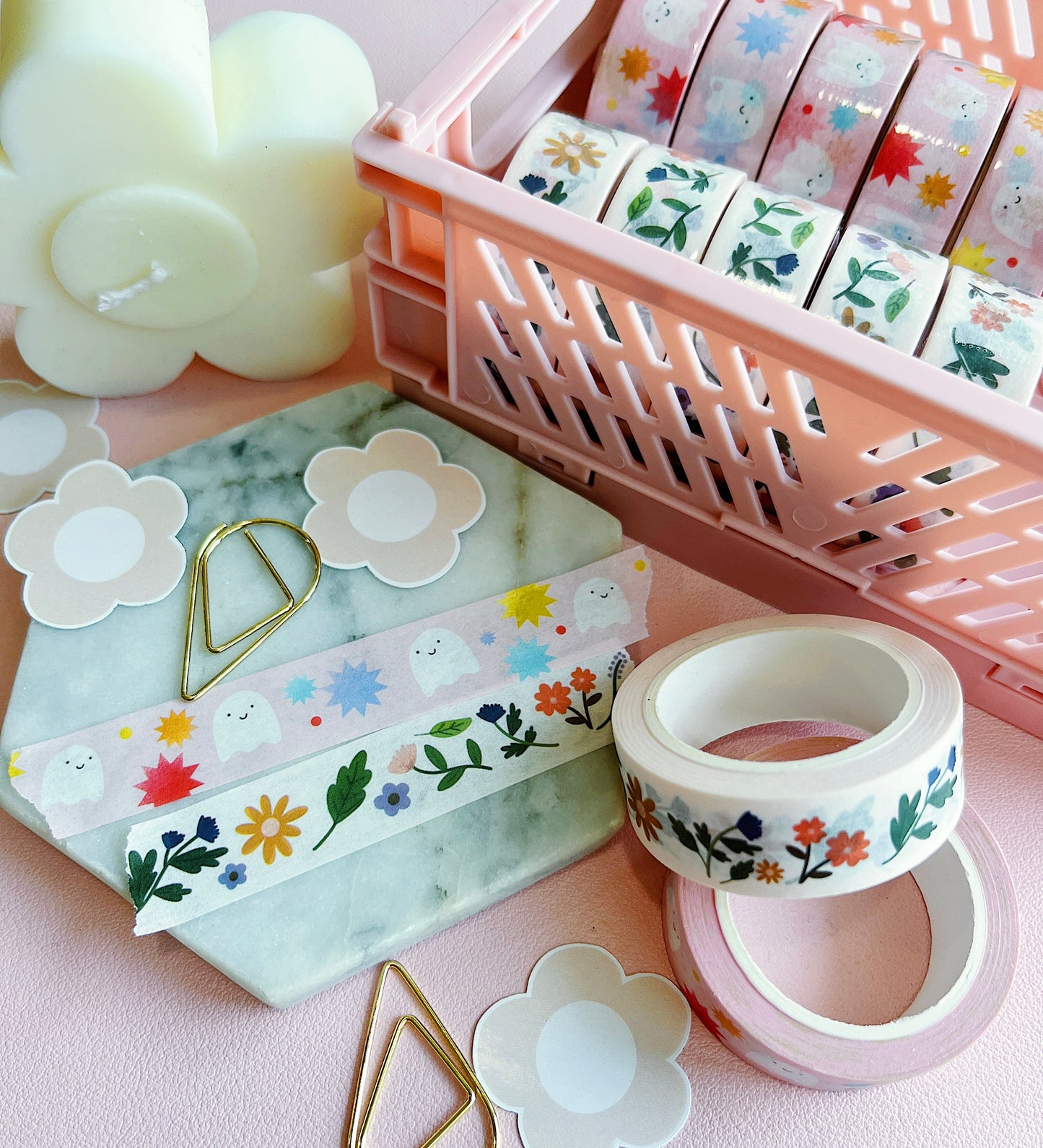 Flora Washi Tape