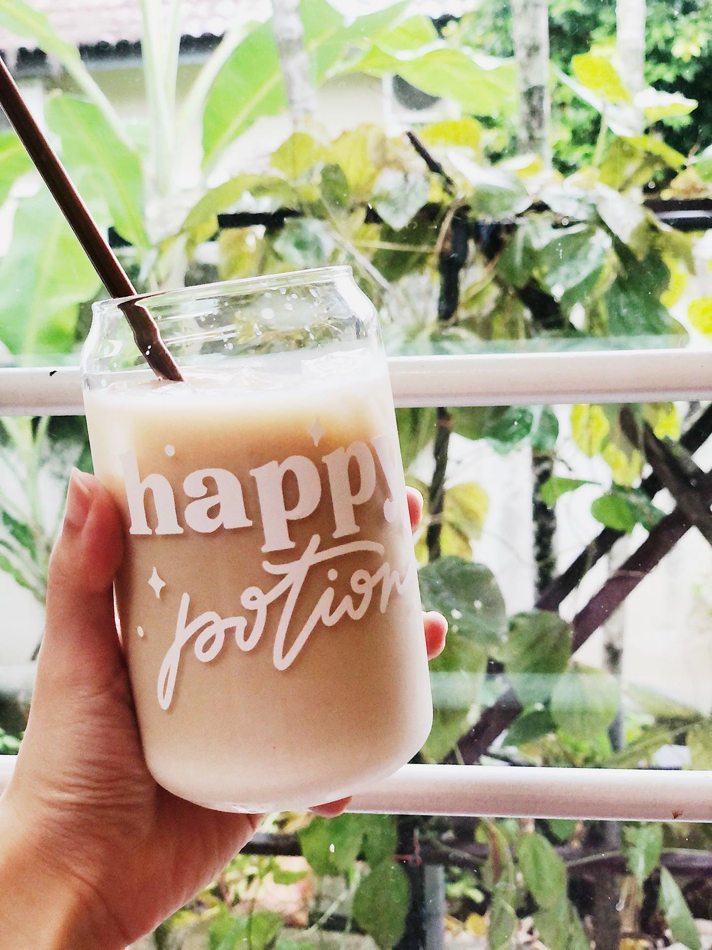 Happy Potion Glass Cup