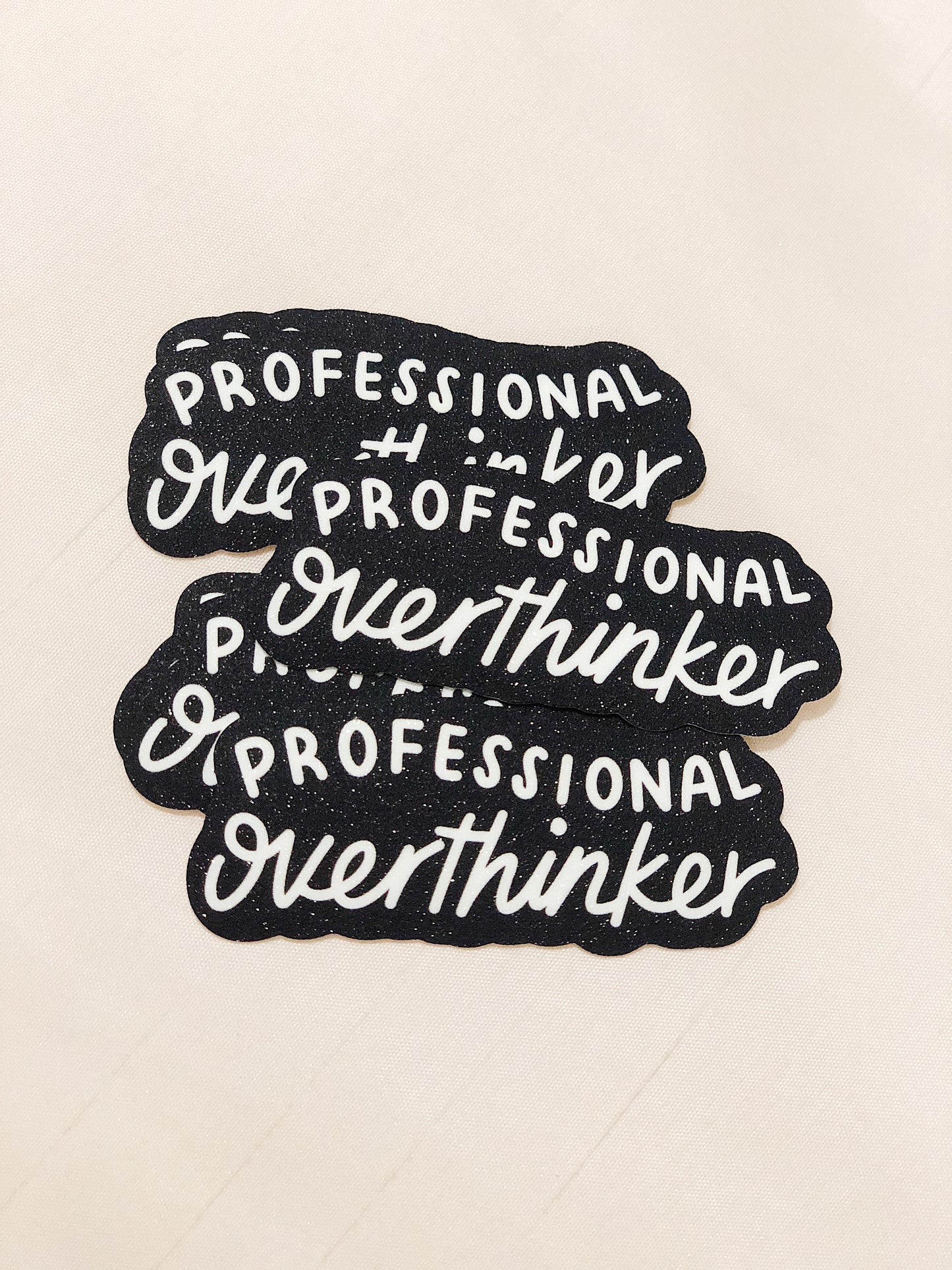 Professional Overthinker Sticker