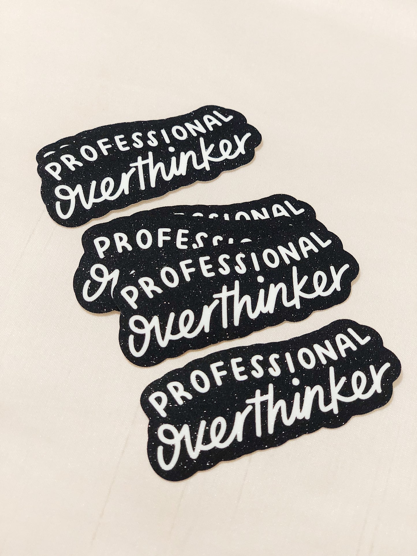 Professional Overthinker Sticker