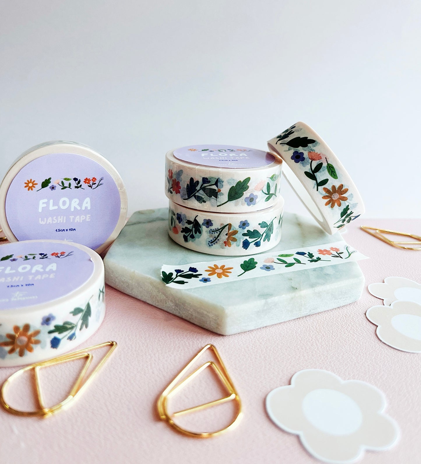 Flora Washi Tape