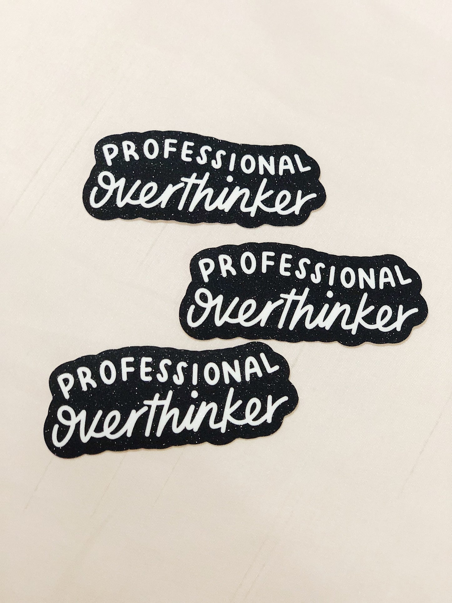 Professional Overthinker Sticker