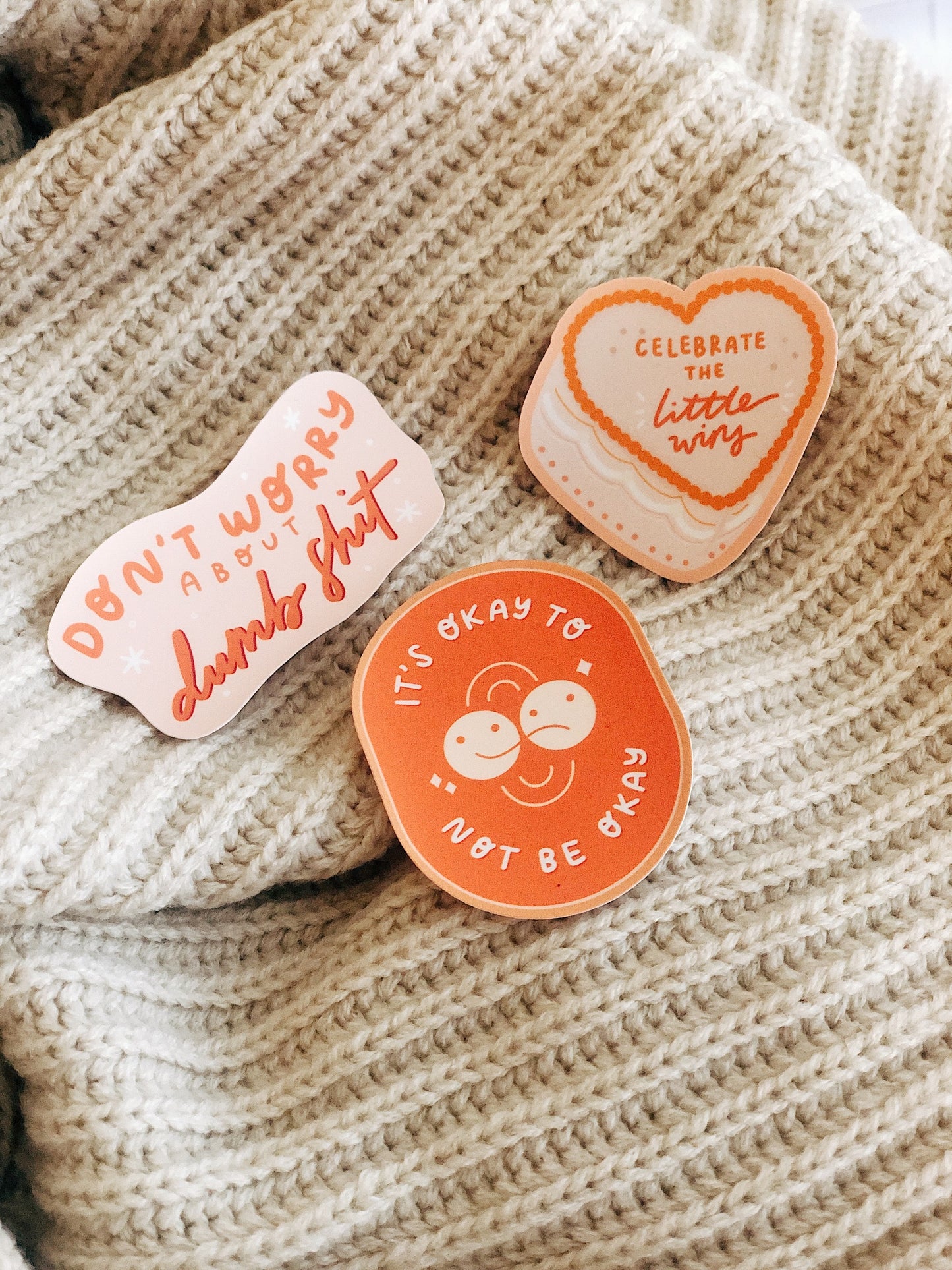 Chin Up Buttercup Chonky Sticker Pack