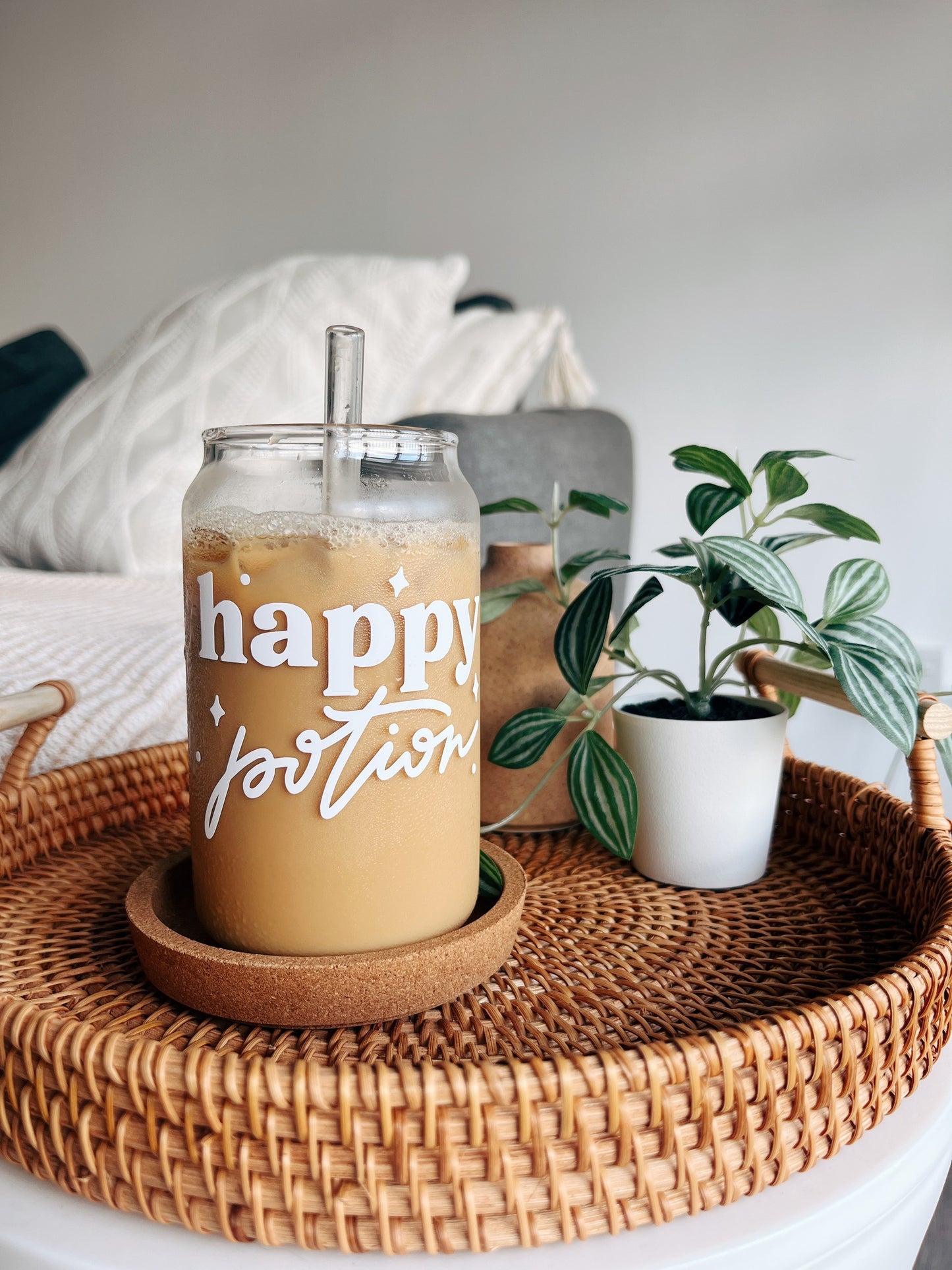 Happy Potion Glass Cup