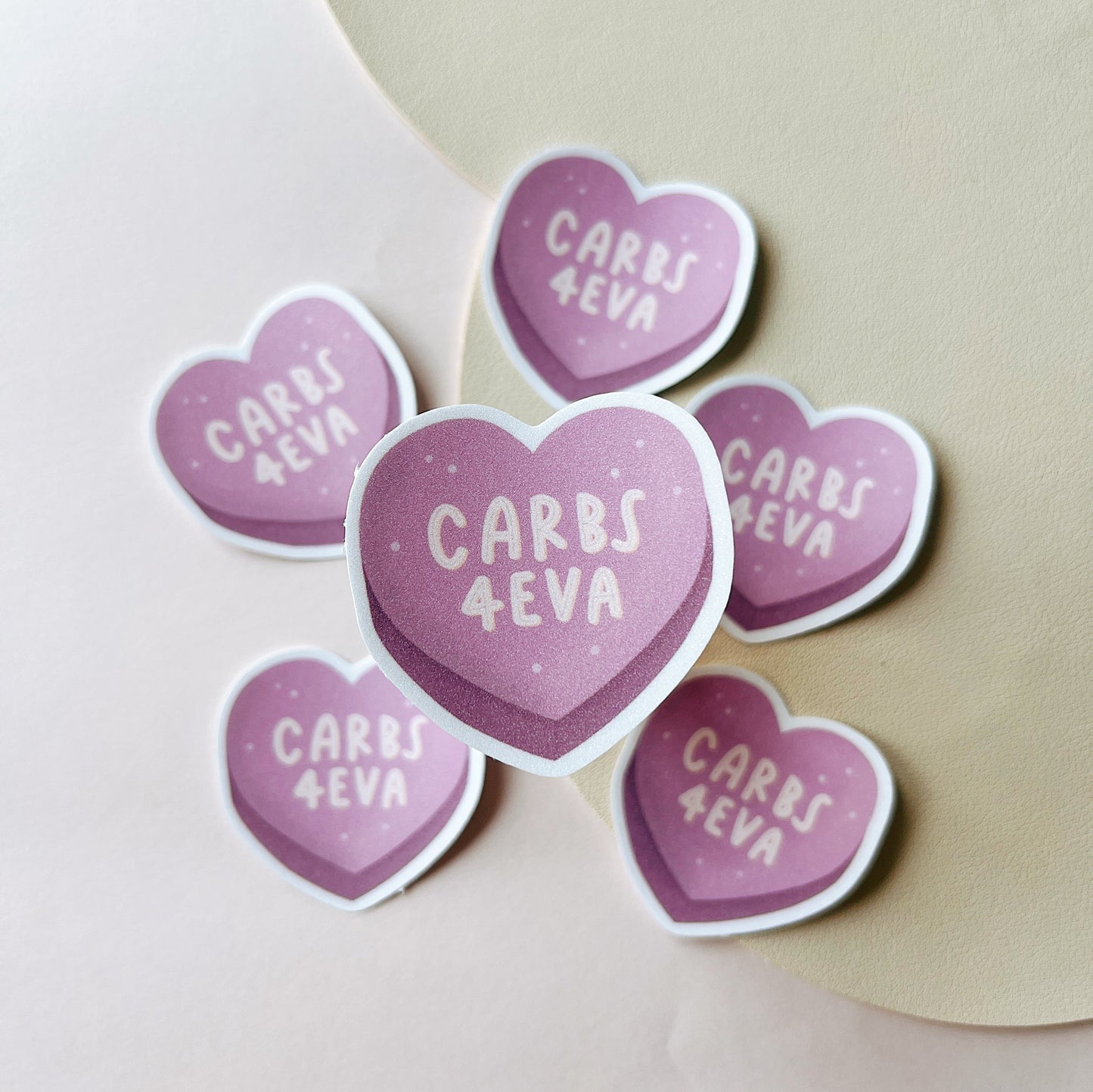 Carbs 4eva Sticker