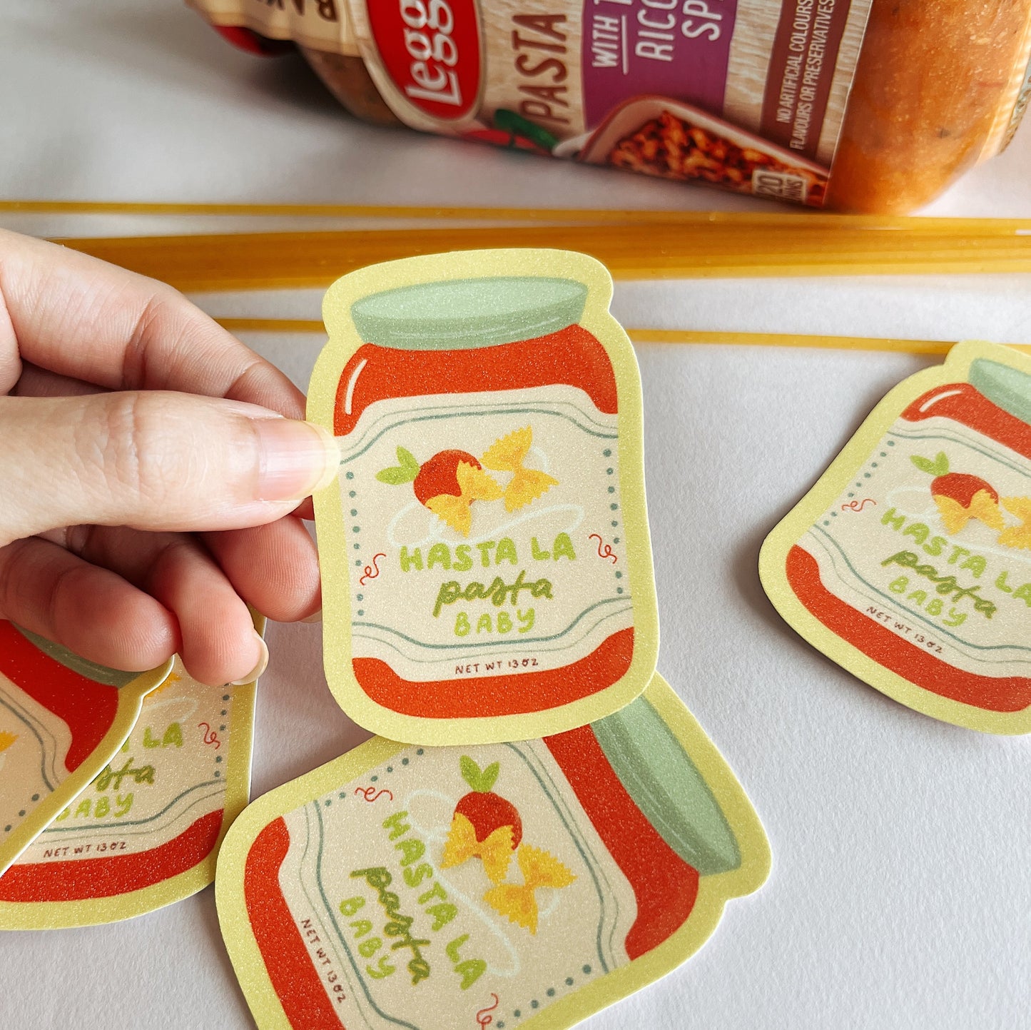 Hasta La Pasta Sticker