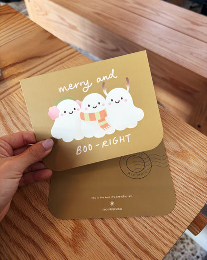 A Tiny Holiday Greeting Card Set (8 pcs)