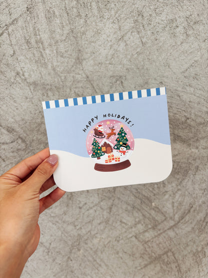 A Tiny Holiday Greeting Card Set (8 pcs)