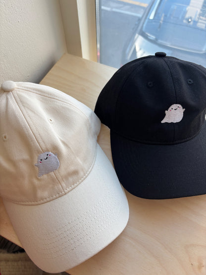 Ghostie Baseball Cap (Cream)