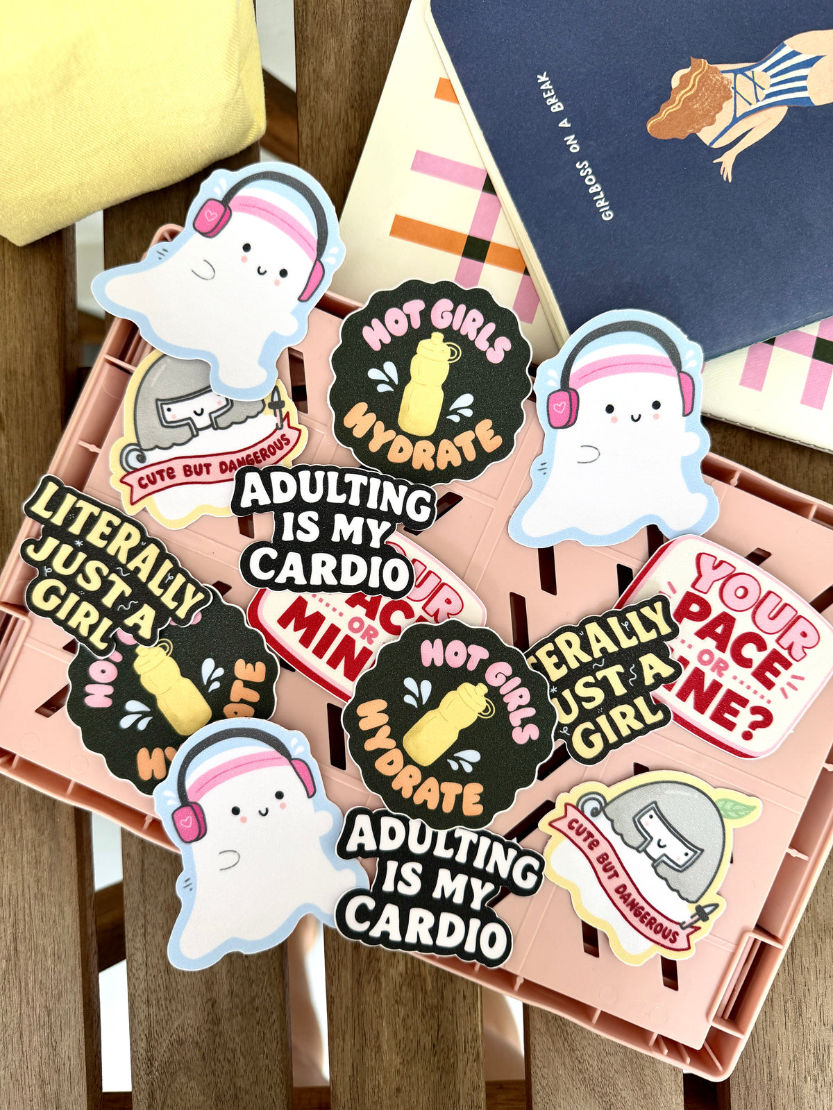 Cute But Dangerous Sticker