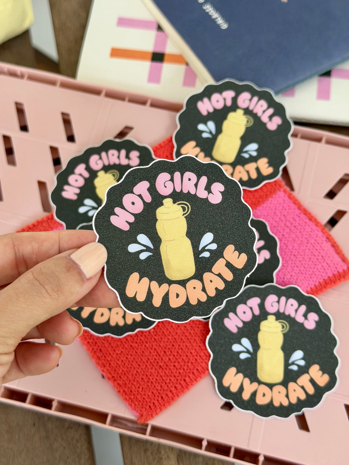Hot Girls Hydrate Sticker