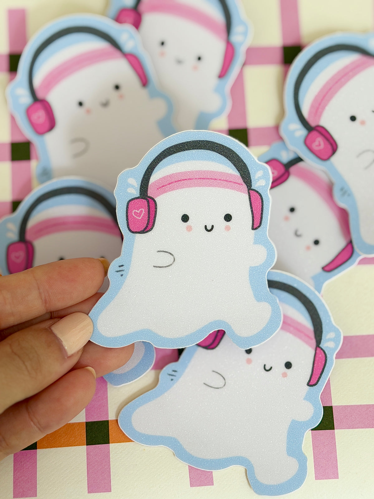 Running Ghostie Sticker