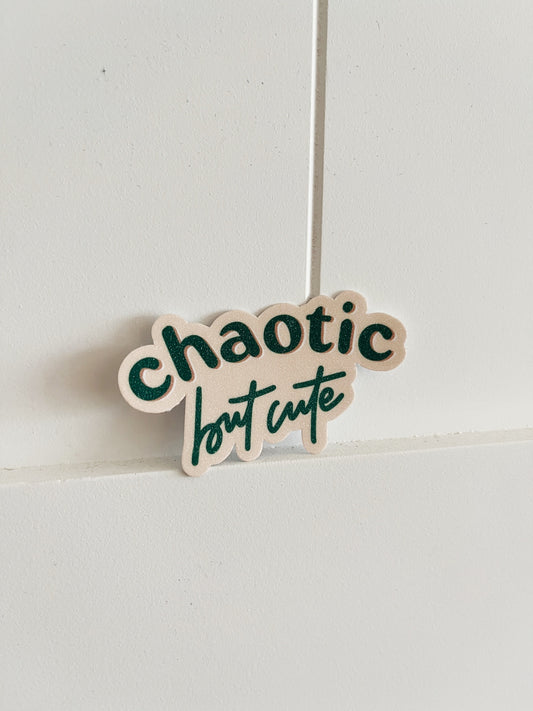 Chaotic But Cute Sticker
